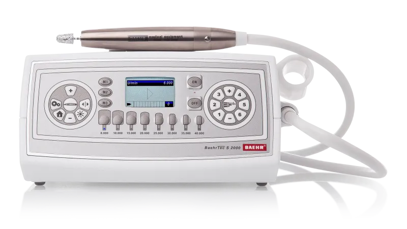 Micromoteur à pulvérisation TEC S2000 - Baehr Baehr