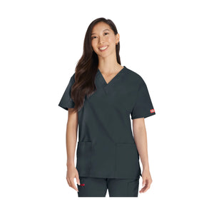 Montreuil - Tunique col V - Femme - Dickies Dickies Anthracite-XXXL