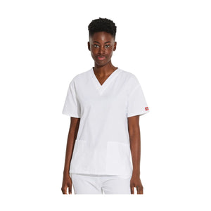Montreuil - Tunique col V - Femme - Dickies Dickies Blanc-XXXL