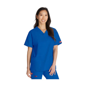 Montreuil - Tunique col V - Femme - Dickies Dickies Bleu-Roi-XXXL