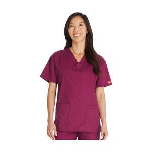 Montreuil - Tunique col V - Femme - Dickies Dickies Bordeaux-XXXL