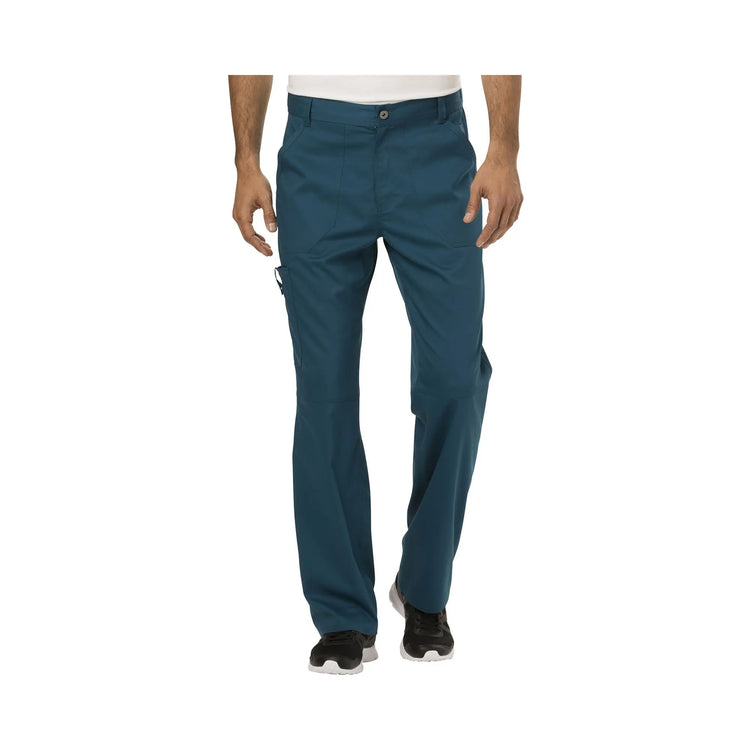 Nîmes - Pantalon slim taille haute - Homme - Cherokee Cherokee Authentic Workwear  Bleu-Canard-XXXL