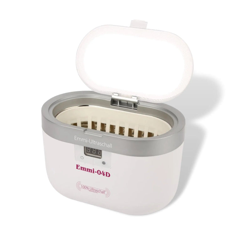 Nettoyeur à ultrasons 0.6L avec cuve en inox - Emmi-04D - My Podologie