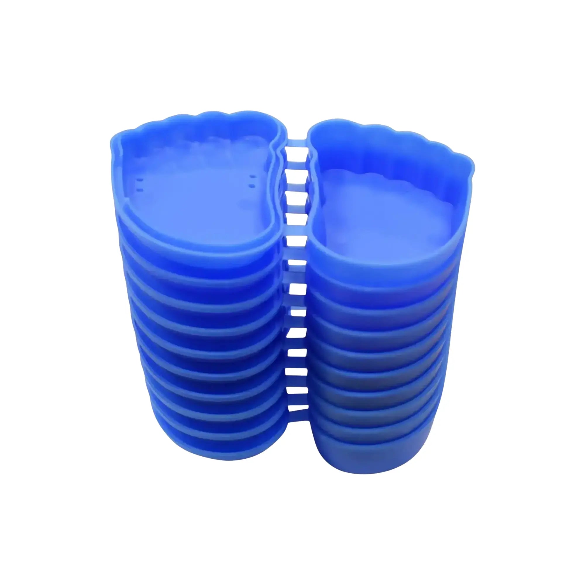 Orthocase - 12 boites de rangement pour orthoplasties en silicone Fresco Podologia