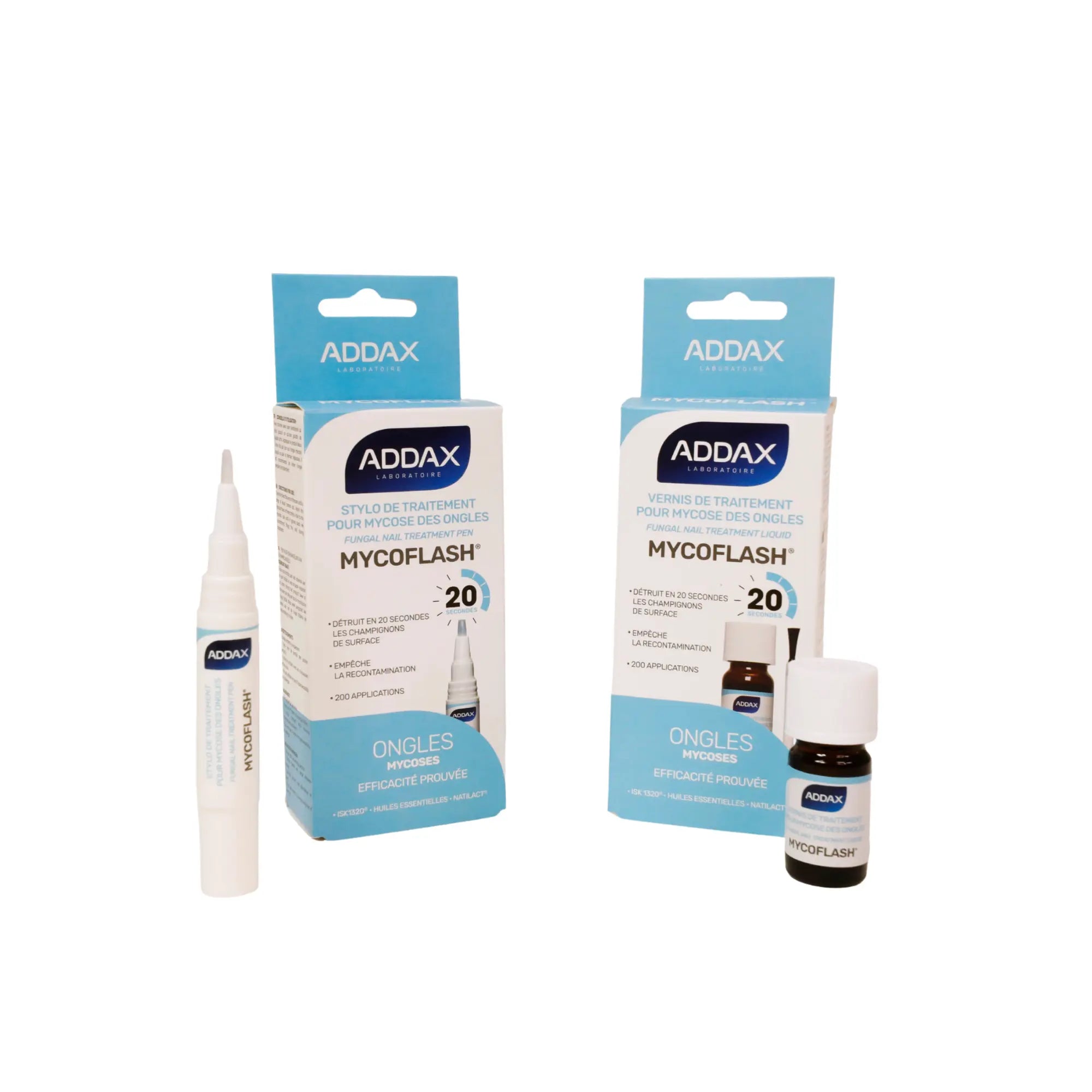 Pack Mycoses des Ongles - Vernis et Stylo - Laboratoire Addax Laboratoire Addax