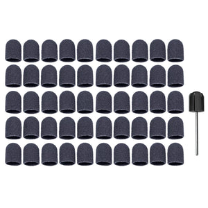 Pack - Porte capuchons abrasifs ronds 7005 + 50 capuchons abrasifs 0503 Grain gros - 13 mm - Ruck Ruck