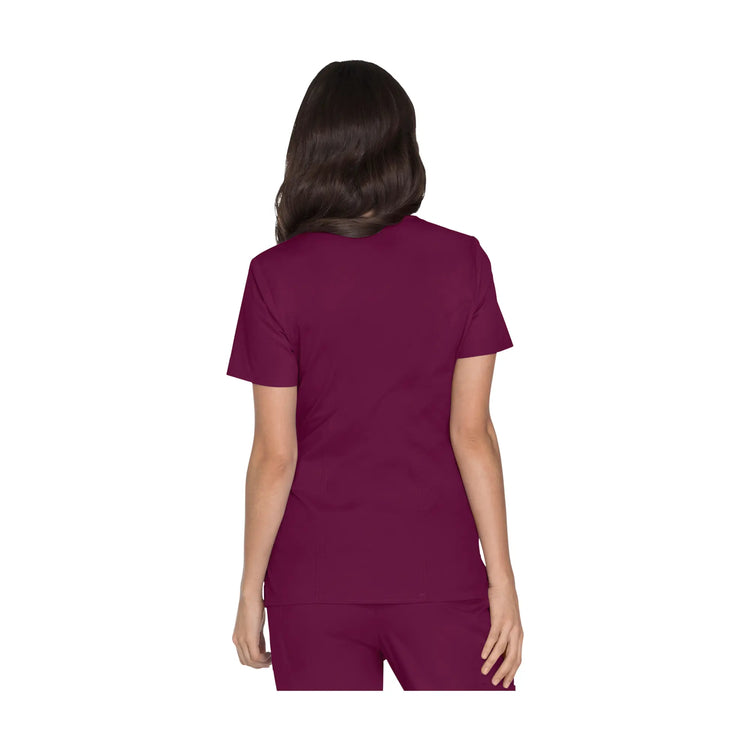 Pau - Tunique cache-cœur col V - Femme - Cherokee Cherokee Authentic Workwear