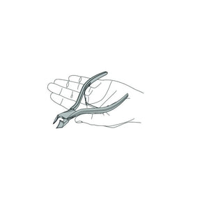 Pince à ongles - Coupe concave 20 mm - 14 cm - Ruck Ruck