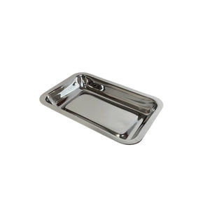 Plateau en acier inoxydable rectangle - 6 dimensions My Podologie