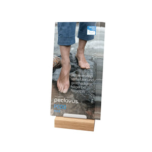 Porte-brochures pour piédestal en bois - Ruck Ruck