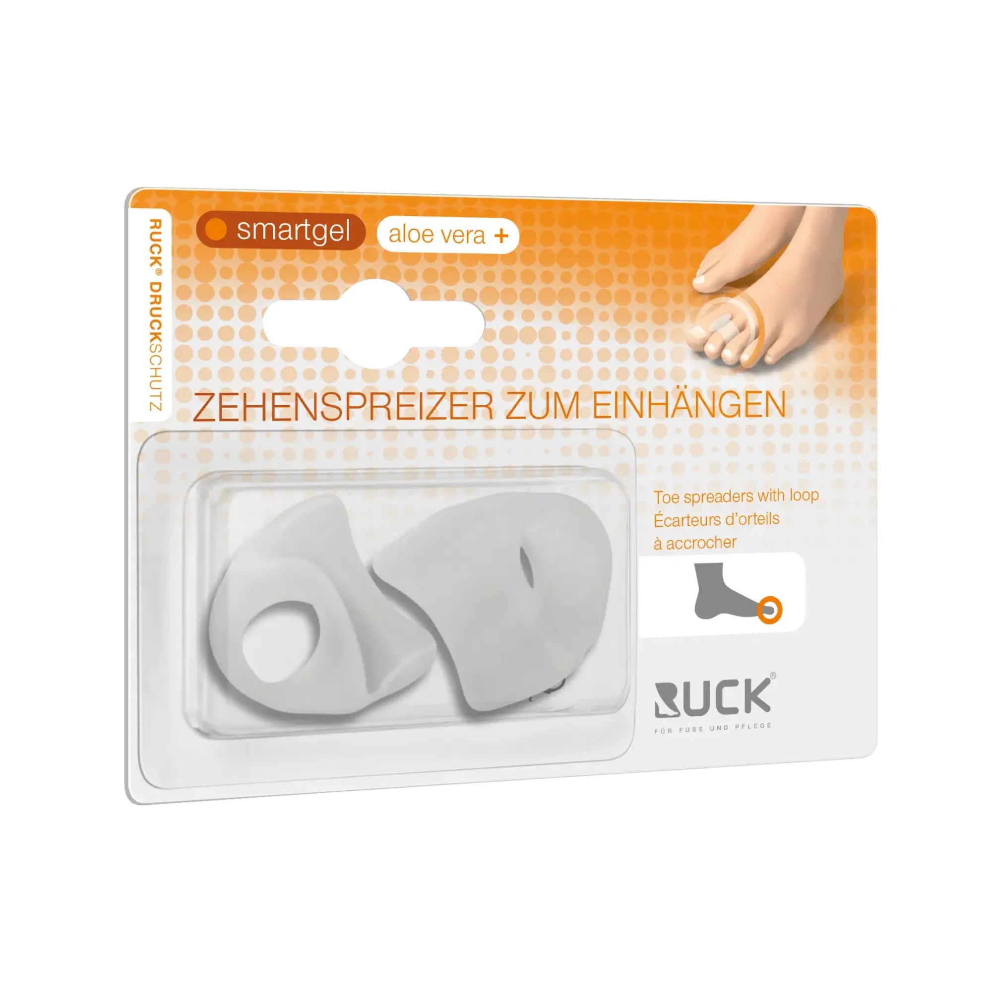 Protection en silicone pour soulager le gros orteil - 2 pièces - Ruck Ruck