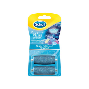 Recharge Rouleau Grain Exfoliant - Râpe de Pédicurie Électrique - Velvet Smooth - Scholl Scholl