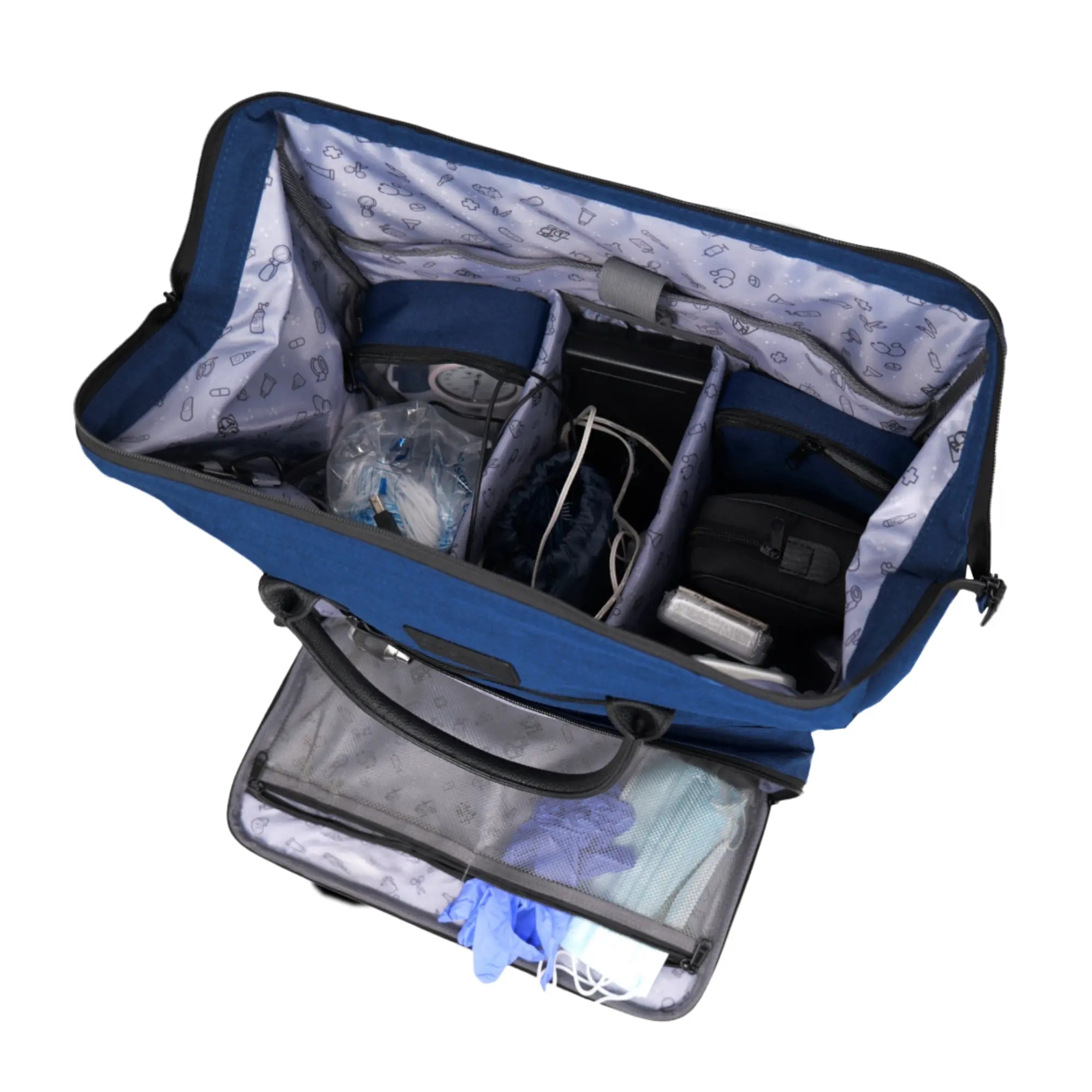 Sac médical OUESSANT - Marine / Noir De Boissy