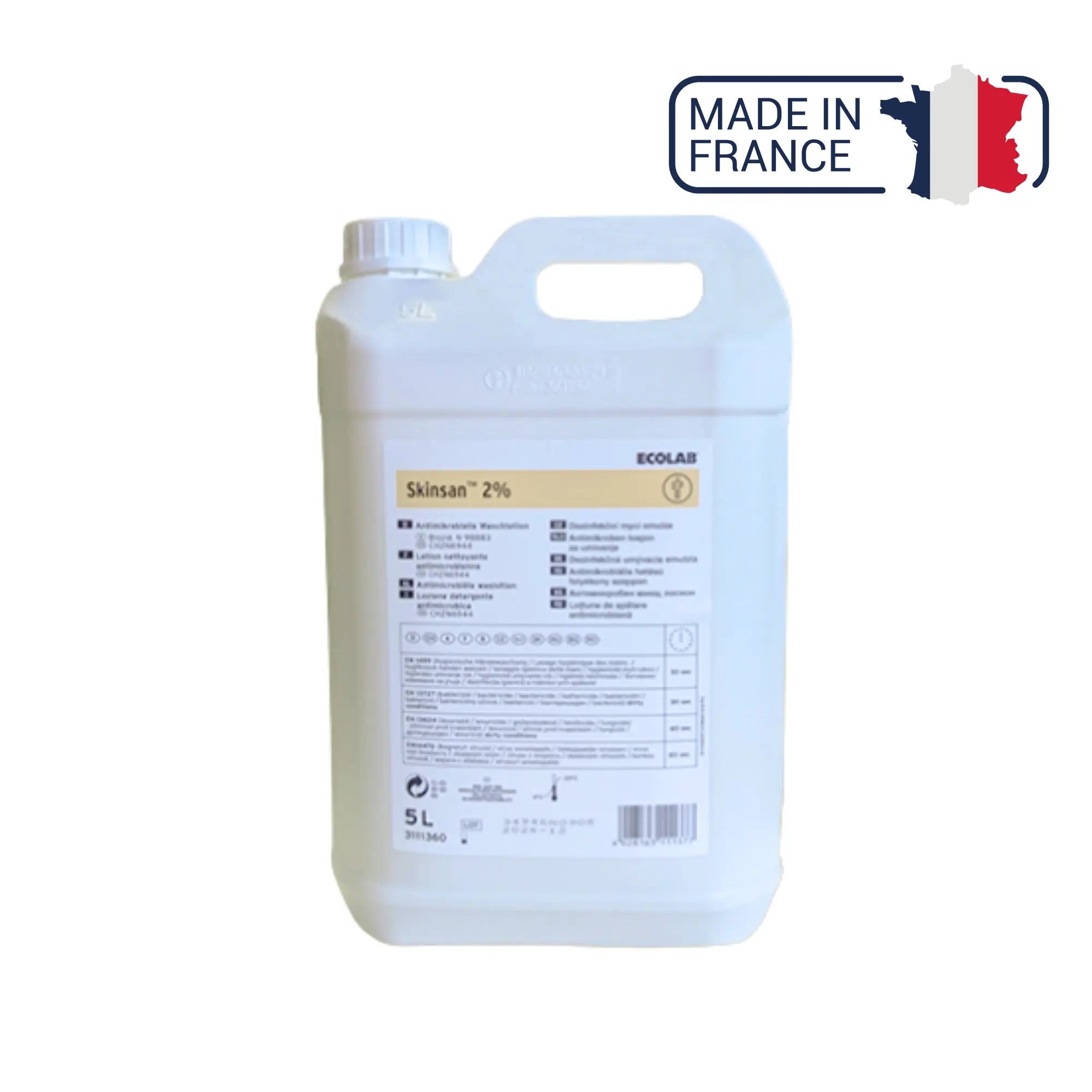 Skinsan 2% savon antiseptique - Différentes tailles - Anios Anios 5-L-Bidon