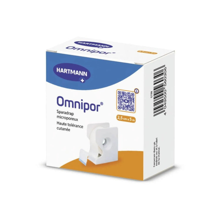 Sparadrap OMNIPOR 2,5cm x 5m Hartmann