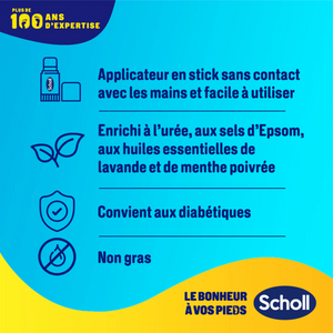 Stick Anti-Crevasses U+ Urée 25% - 70 gr - Scholl Scholl