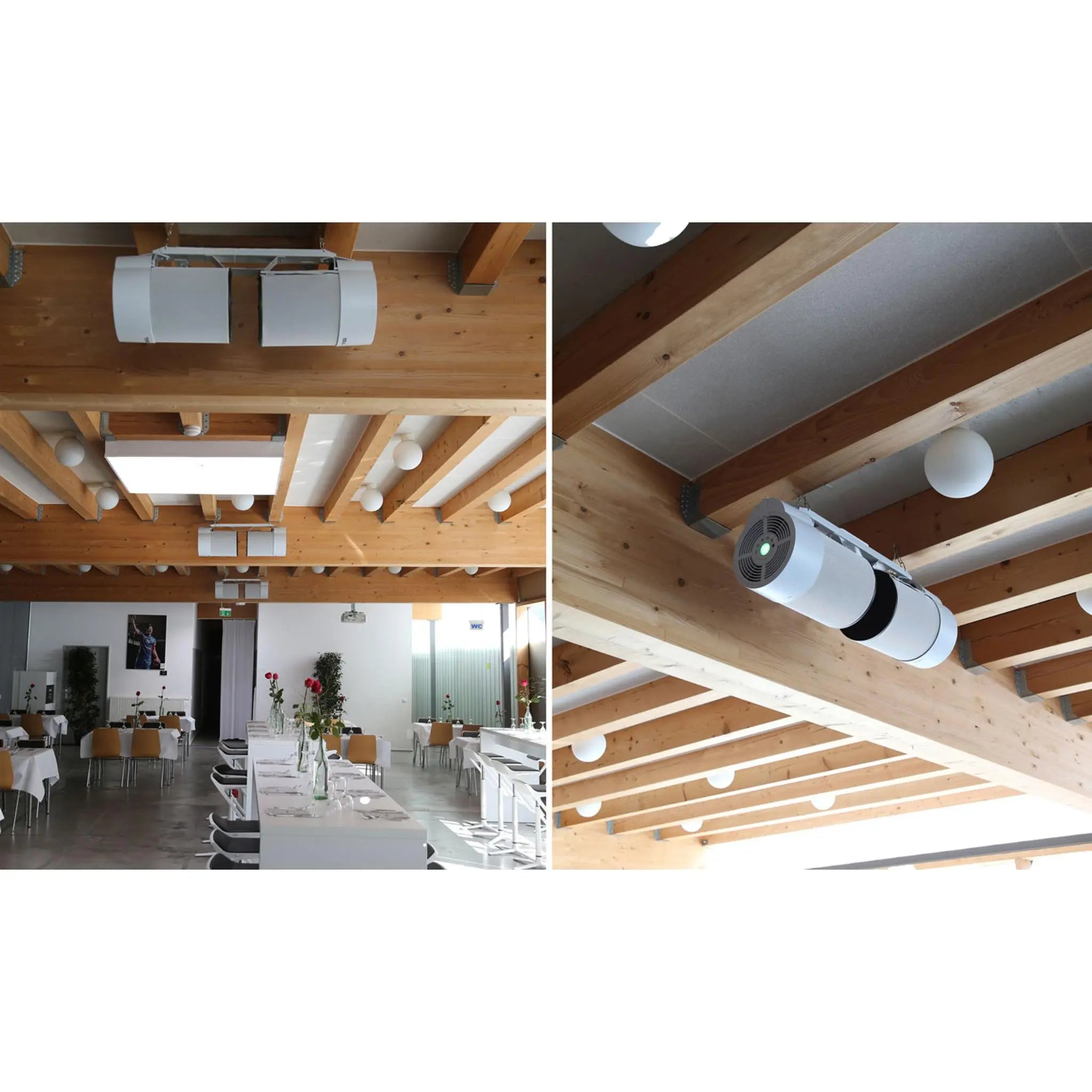 Suppport plafond pour AP40 Pro Idéal Santé