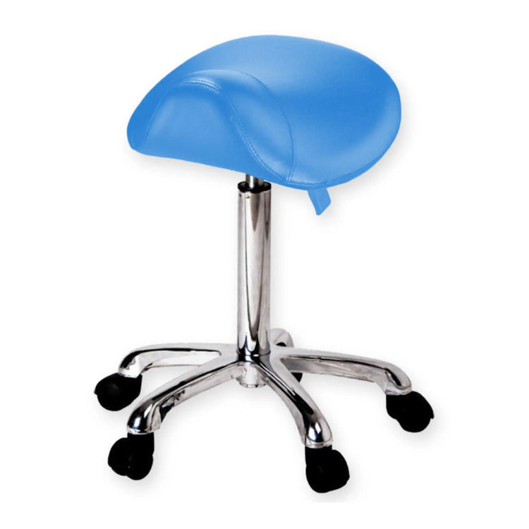 Tabouret ergonomique ERGO - Forme selle - 3 couleurs My Podologie  Bleu
