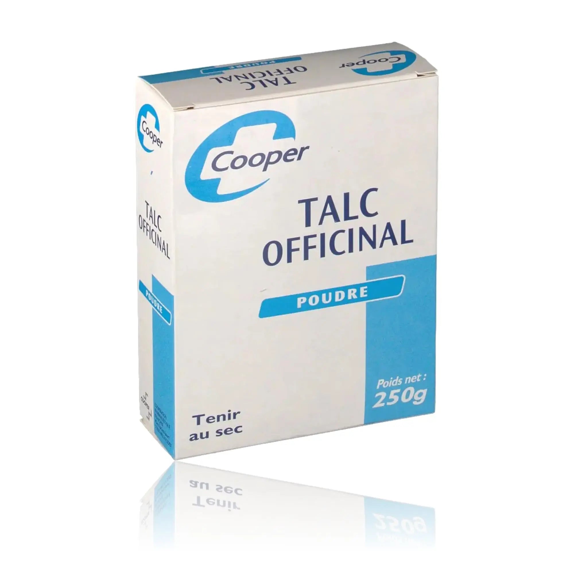 Talc Officinal poudre 250 g - Cooper - My Podologie