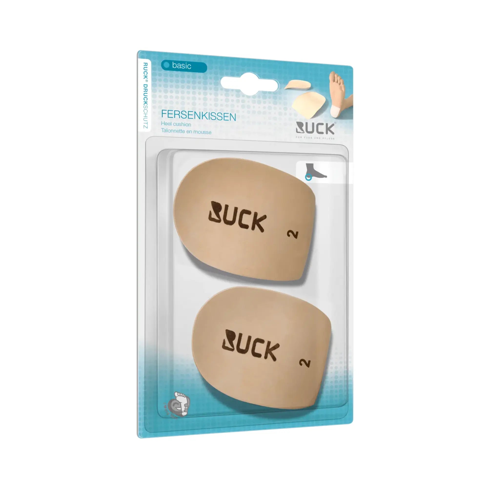 Talonnette auto-adhésive - Protection pour talon apaisante - Ruck Ruck
