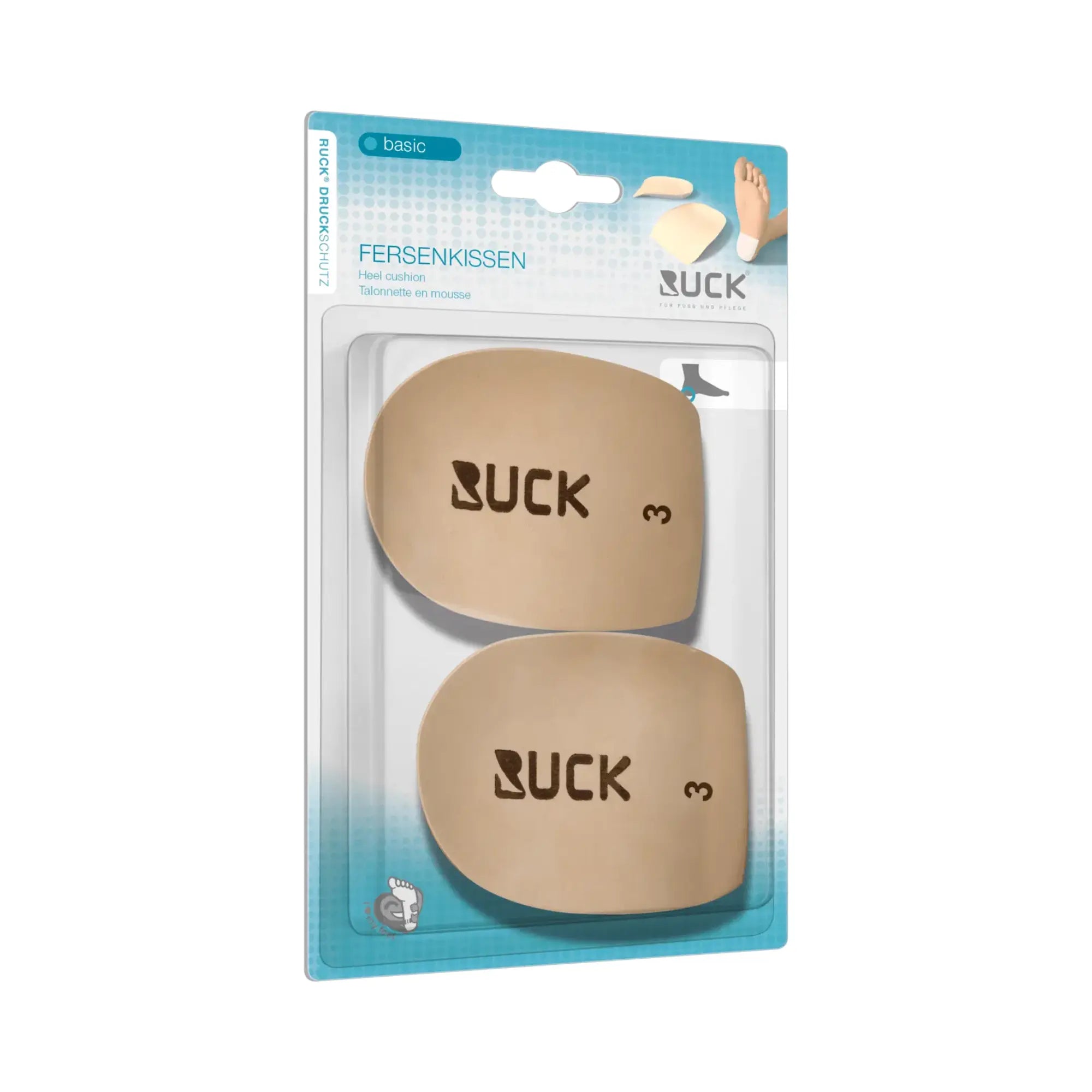 Talonnette auto-adhésive - Protection pour talon apaisante - Ruck Ruck