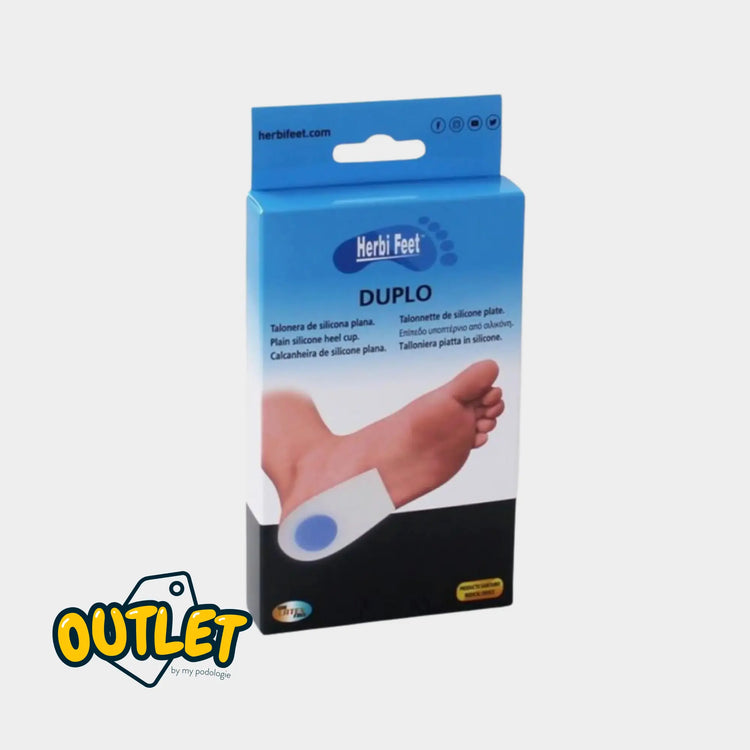 Talonnette en silicone plate Duplo - Herbifeet Herbifeet