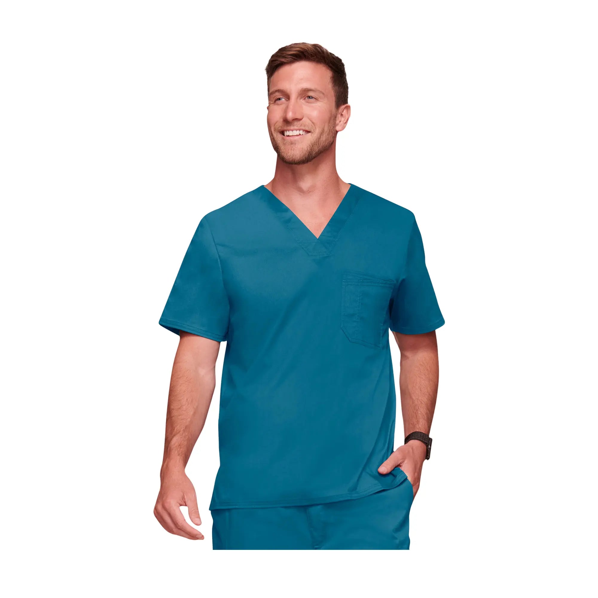 Tarbes - Tunique à col V ajustée - Homme - Cherokee Cherokee Authentic Workwear