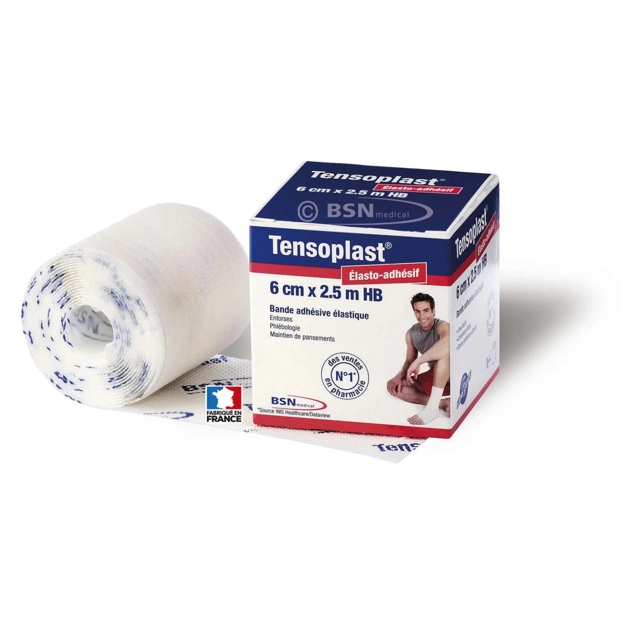 Tensoplast Élasto-adhésif - 4 dimensions - BSN Médical BSN Medical