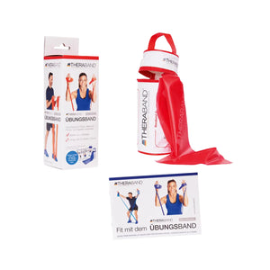 Thera-Band - Bande d'exercice - 3 variantes - Ruck Ruck rouge-moyen