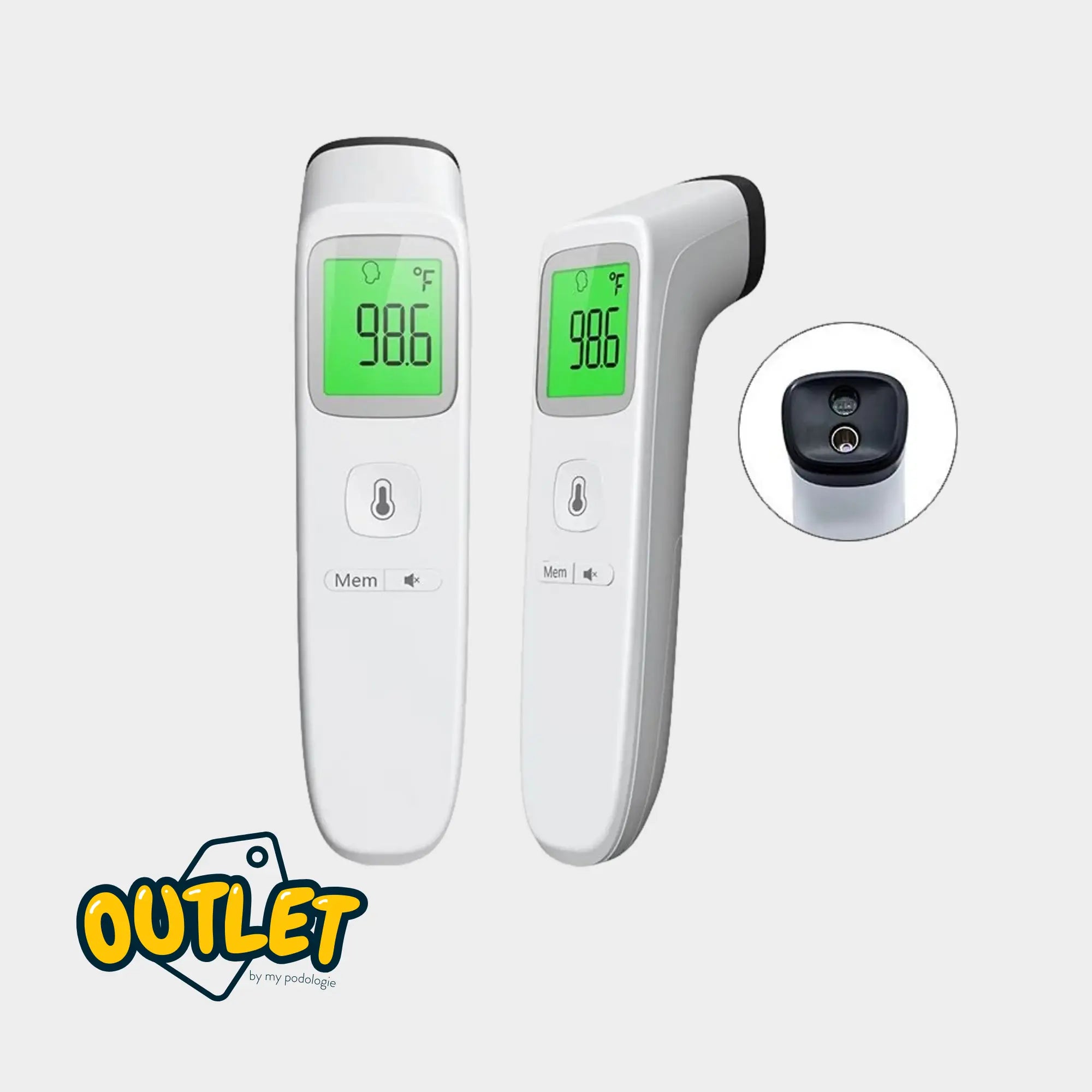 Thermomètre Frontral Médical IR200 sans Contact My Médical