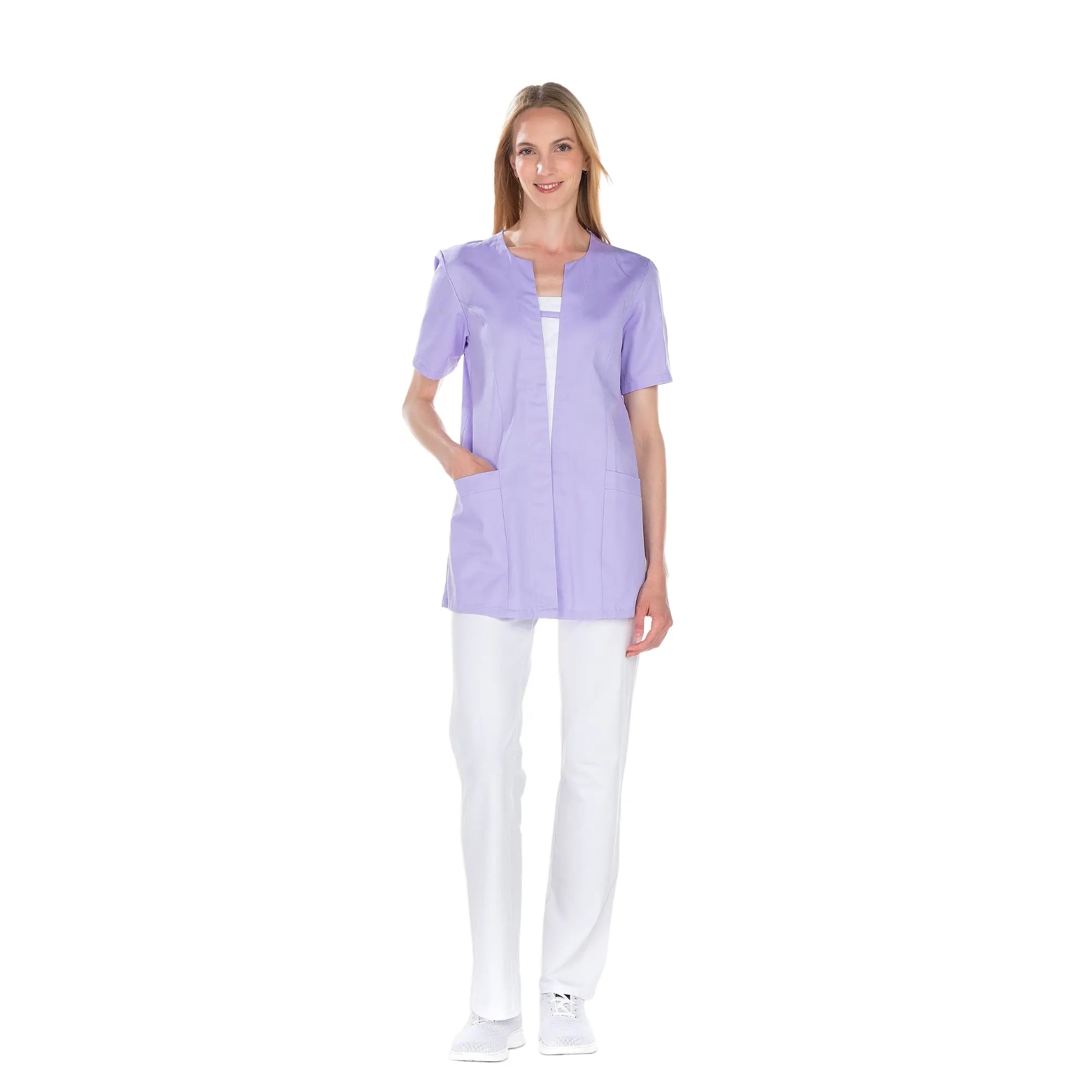 Violette - Tunique - Manches courtes - Femme - 75 cm