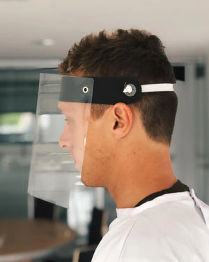 Visière de protection avec élastique - My Podologie - My Podologie