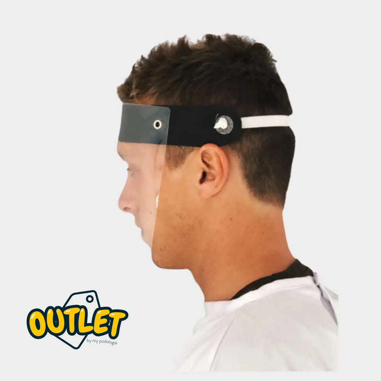 Visière de protection avec élastique - My Podologie My Podologie