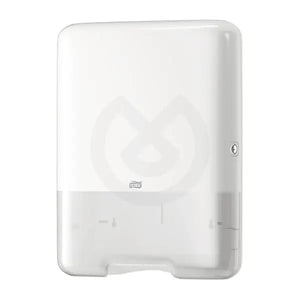 Distributeur blanc d'essuie-mains papier - Système H3 - Pliage C/Z - Tork - My Podologie