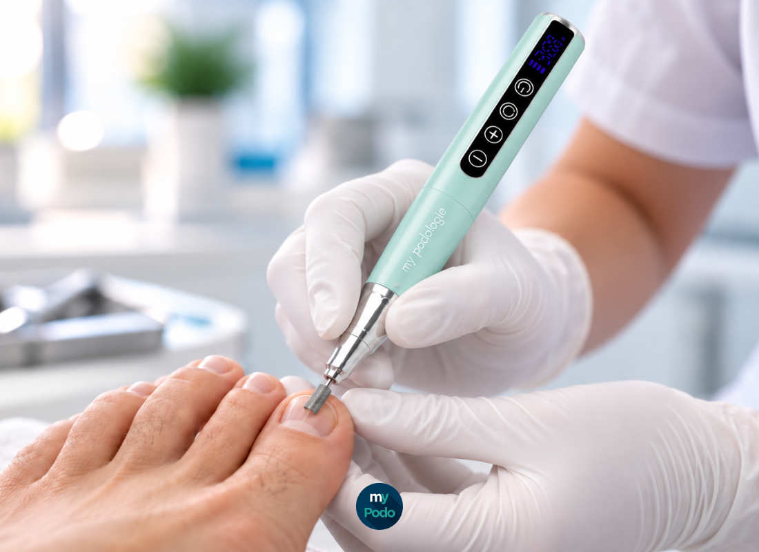 PodoPen : découvrez notre nouveau micromoteur format stylo, en exclusivité chez My Podologie