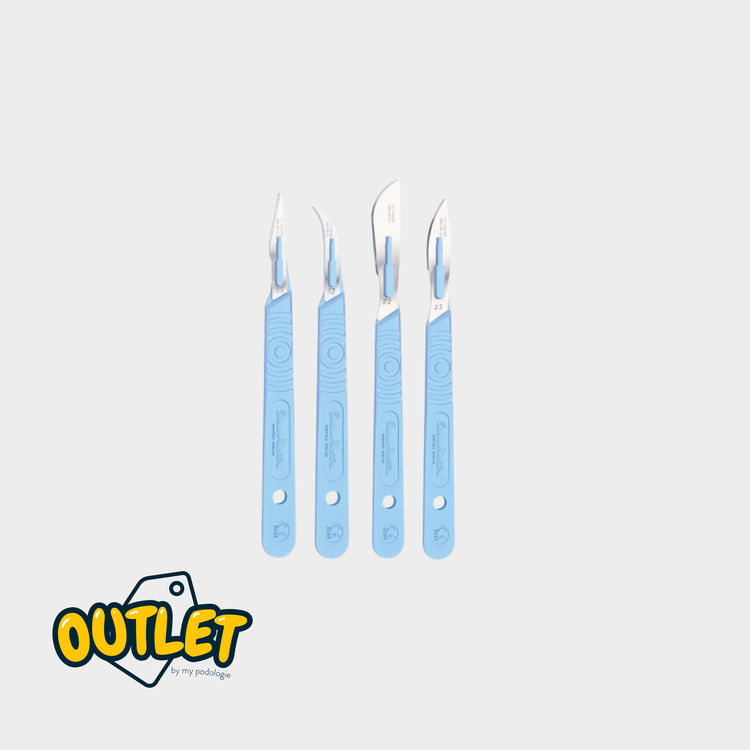 10 bistouris stériles à usage unique - Swann-Morton // Date dépassée Swann-Morton 