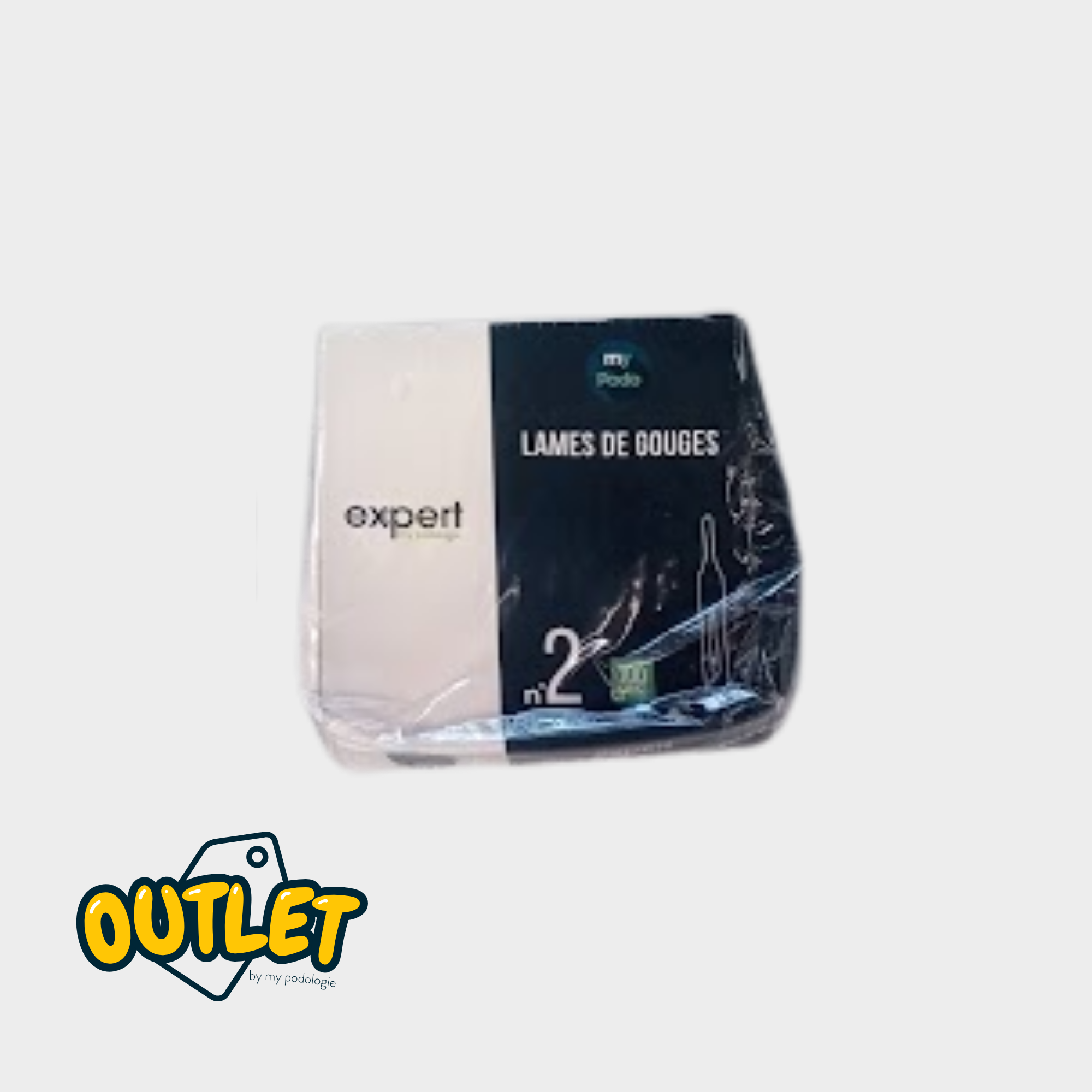 100 Sterile Gouge Blades - Expert by My Podologie // Default