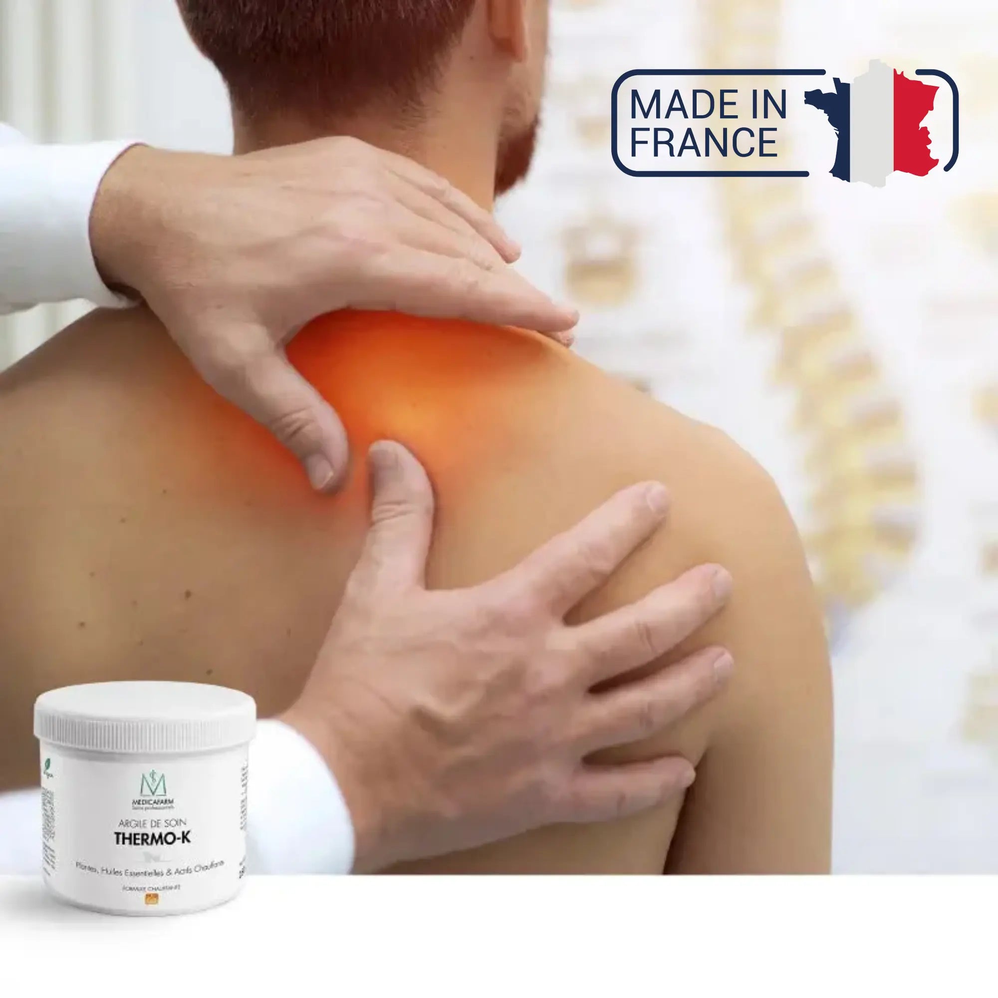 Argile de soin Thermo-K - Chauffant - Pot 250g - Medicafarm Medicafarm