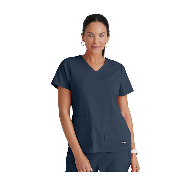 Aura - Tunique col V - Femme - Grey’s Anatomy Stretch Grey’s Anatomy 