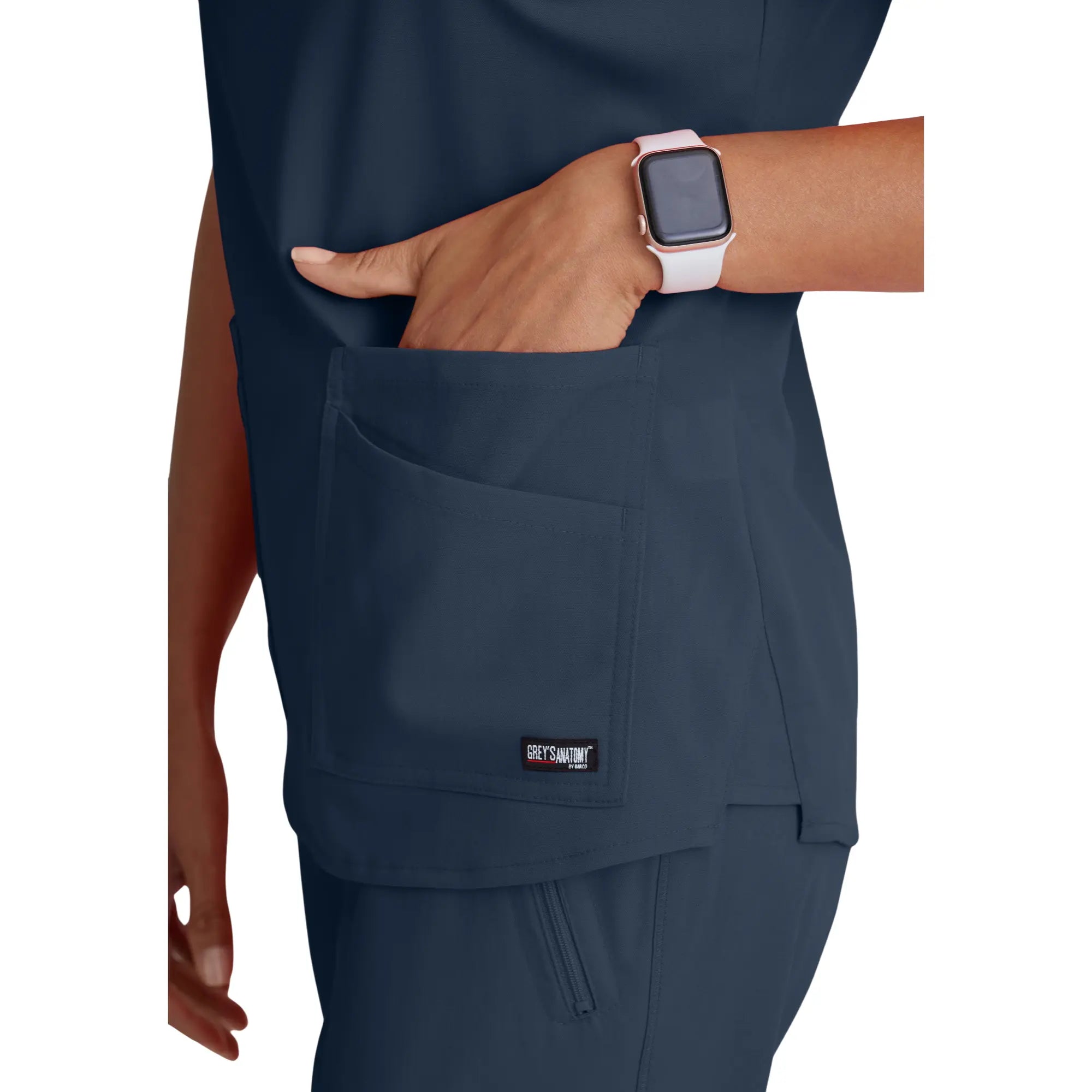 Aura - Tunique col V - Femme - Grey’s Anatomy Stretch Grey’s Anatomy 