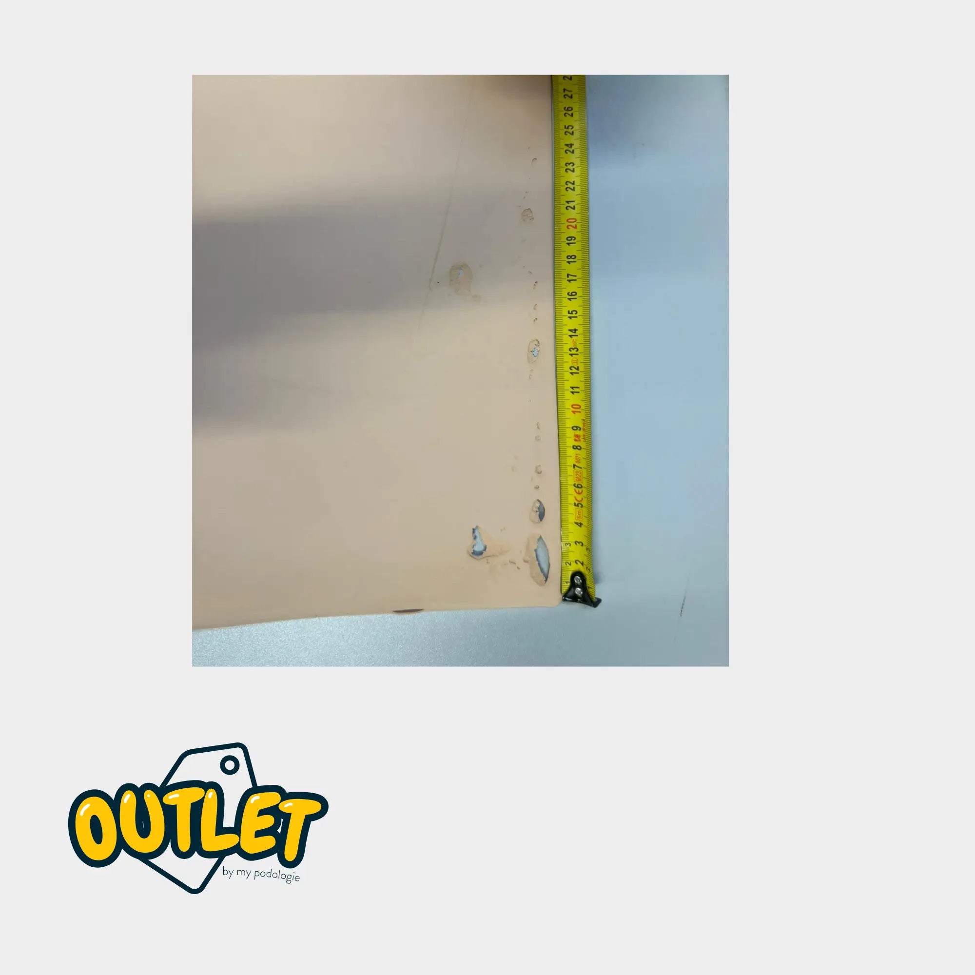 Base plantaire - Type REALUX - Shore 70 - 1,8 mm // Défaut My Podologie 