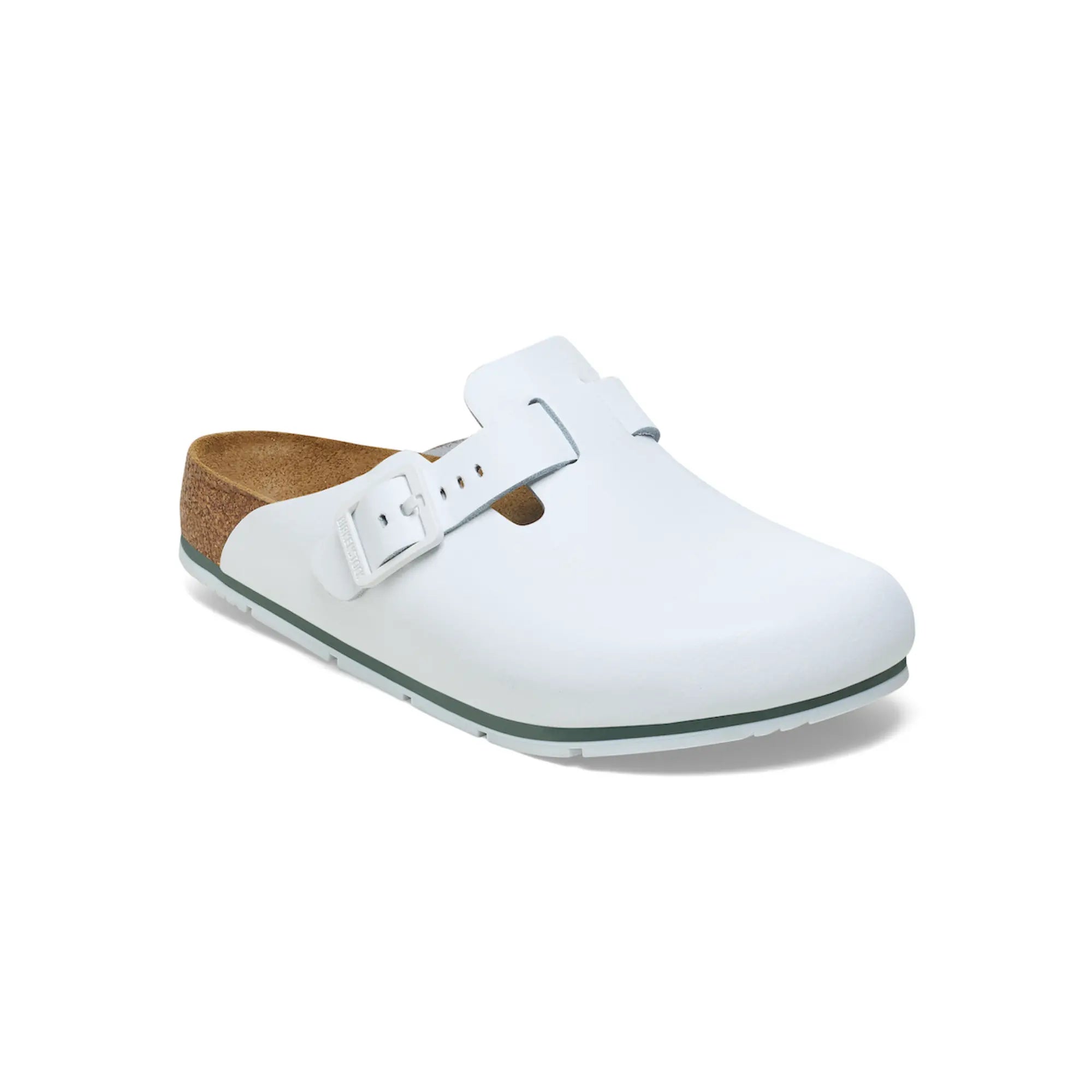 Boston Pro - Cuir naturel - Plusieurs coloris - Birkenstock - Couleur 2 Birkenstock  Blanc / Étroite / 48
