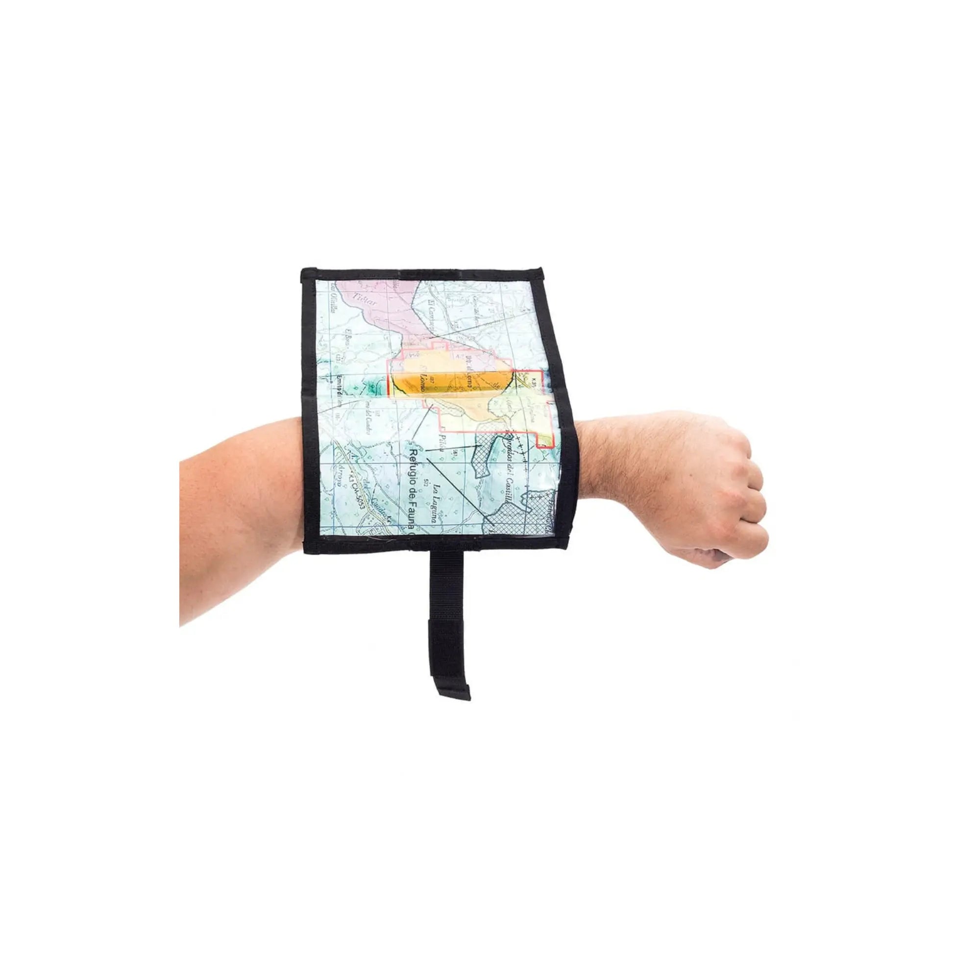 Bracelet porte document - MAP - 2 coloris - Elite Bags Elite Bags  Noir