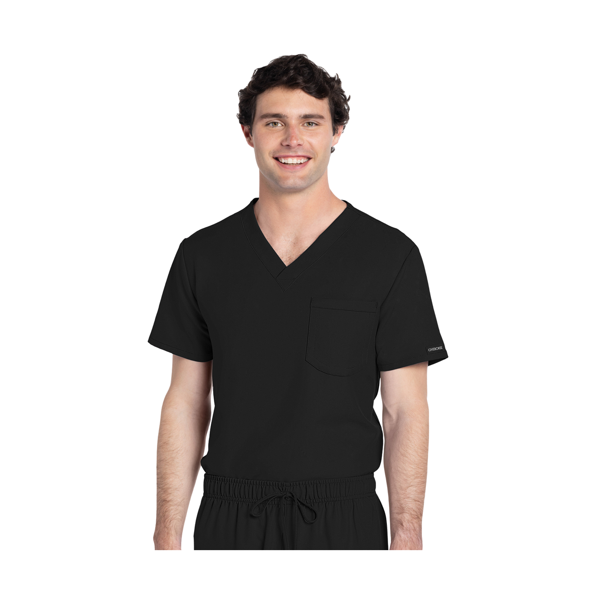 Capbreton - Tunique médicale - Col V - Unisexe - Cherokee Cherokee Authentic Workwear  Noir / 3XL