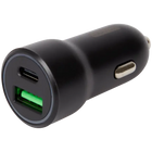 Chargeur de voiture dual USB 3.0 et USB-C