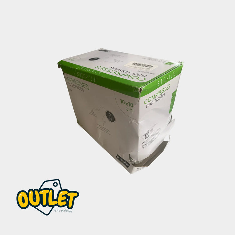 Compresse Non-tissée Stérile - 40g/m2 - Pochette de 2 compresses - Euromédis // Défaut Euromédis 