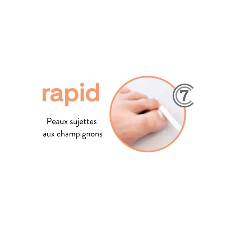 Crème mousse Rapid - 5% d'urée - Peaux sèches sensibles aux champignons - Callusan - My Podologie