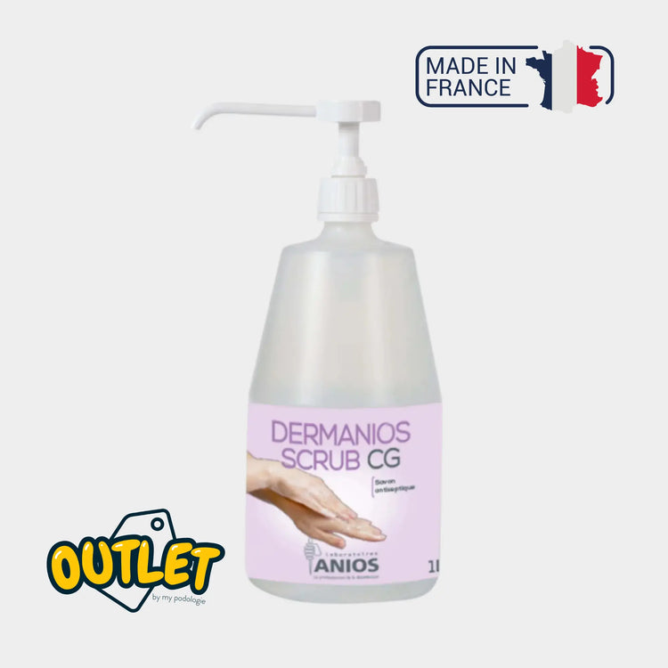 Dermanios Scrub CG savon antiseptique - Différentes tailles - Anios // Date courte Anios 