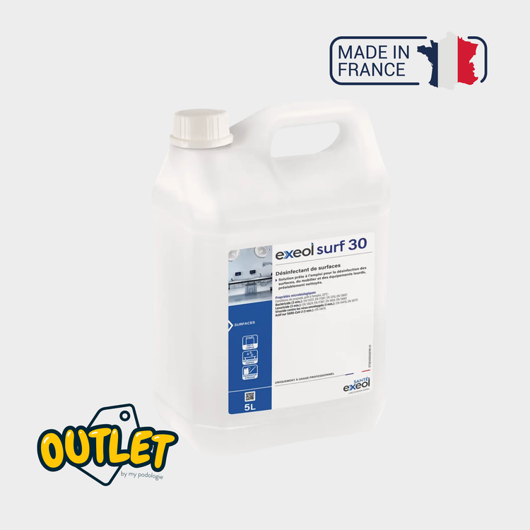 Désinfectant des surfaces - Exeol surf 30 - Sodel // Date courte Exeol 