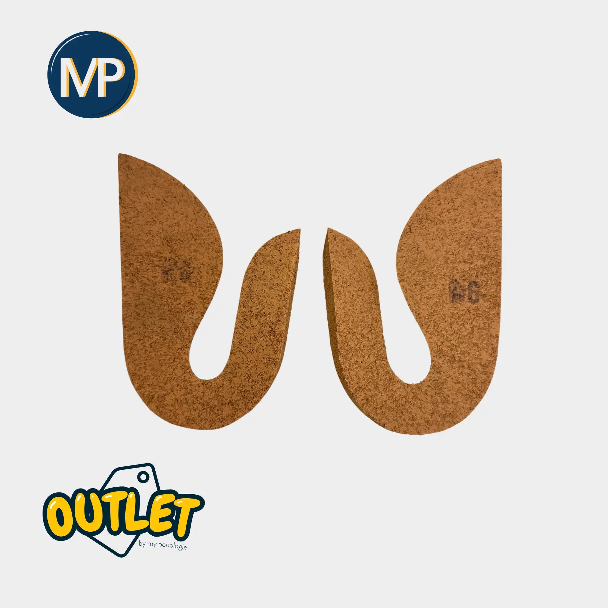 Arciform Discharge Element - Cork Latex - size 5/7 // End of series My Podologie 